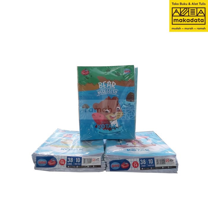 

BUKU KOTAK BESAR MANDARIN 1.5cm SIDU 38 LEMBAR (1 PACK) MURAH
