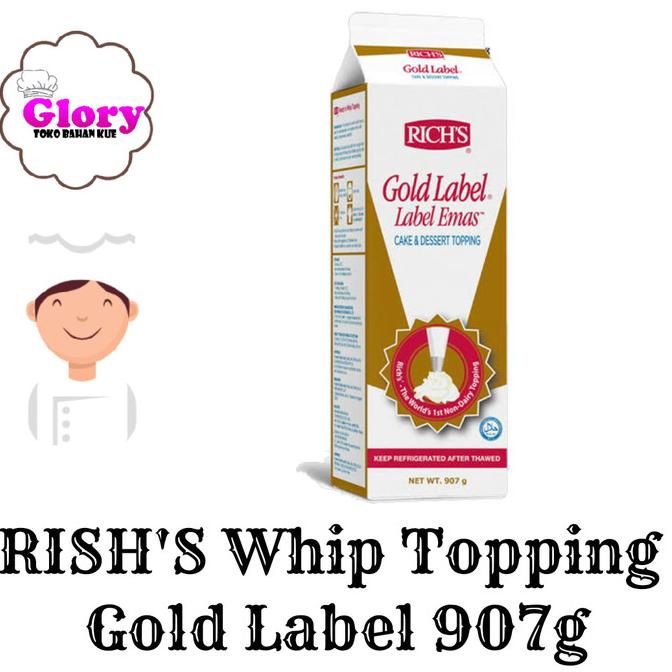 

(BISA COD) richs gold label whipping cream