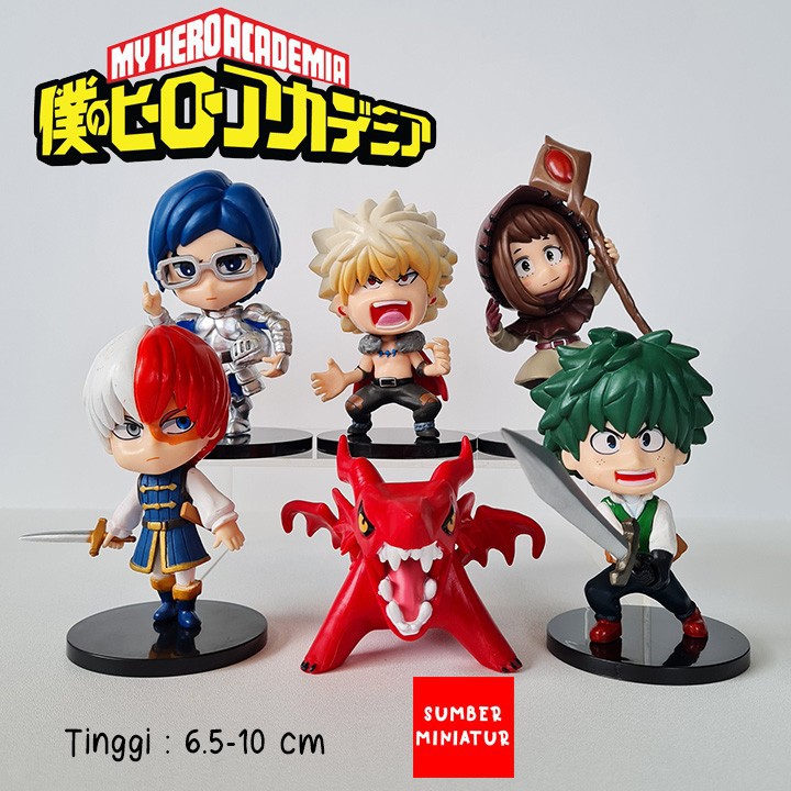 My Hero Academia Set Figure Cosplay Fantasy Todoroki Ocako