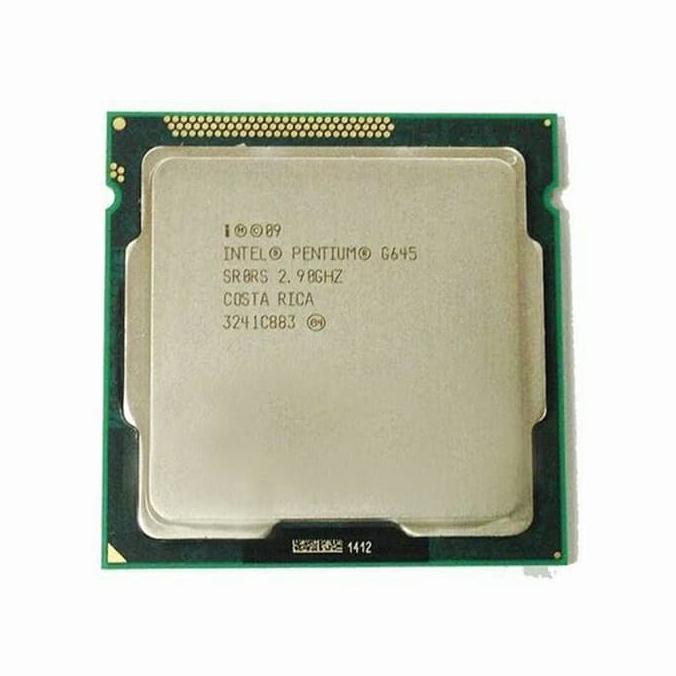 PROCESSOR INTEL DUAL CORE G645 (2.9GHZ) TRAY + FREE FAN SOCKET 1155 1512