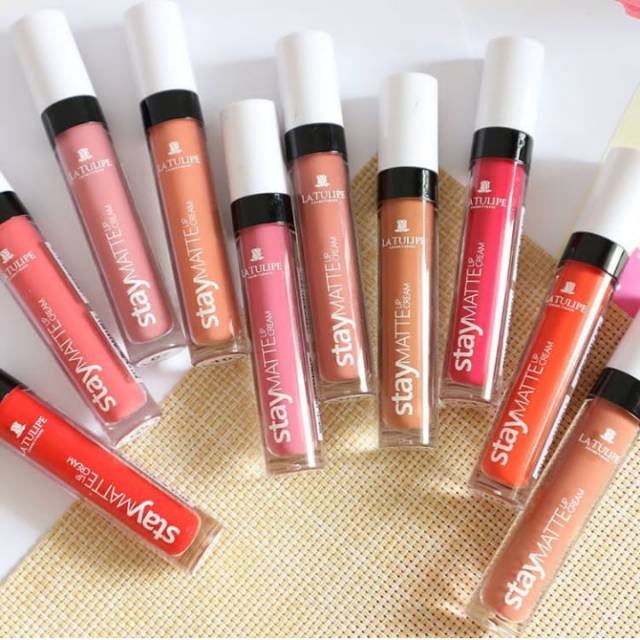 Stay matte lip cream la tulipe