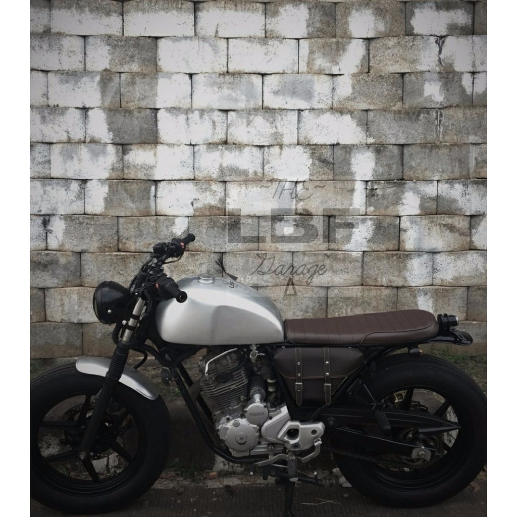Tas samping side bag tutup aki cover aki dop aki Caferacer Japstyle