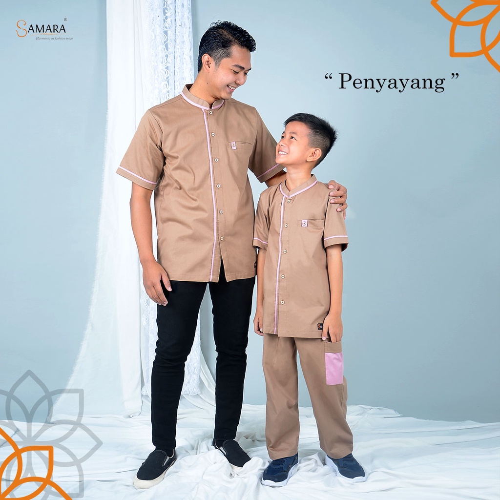 Sarimbit Baju Muslim Couple Keluarga Lebaran Terbaru