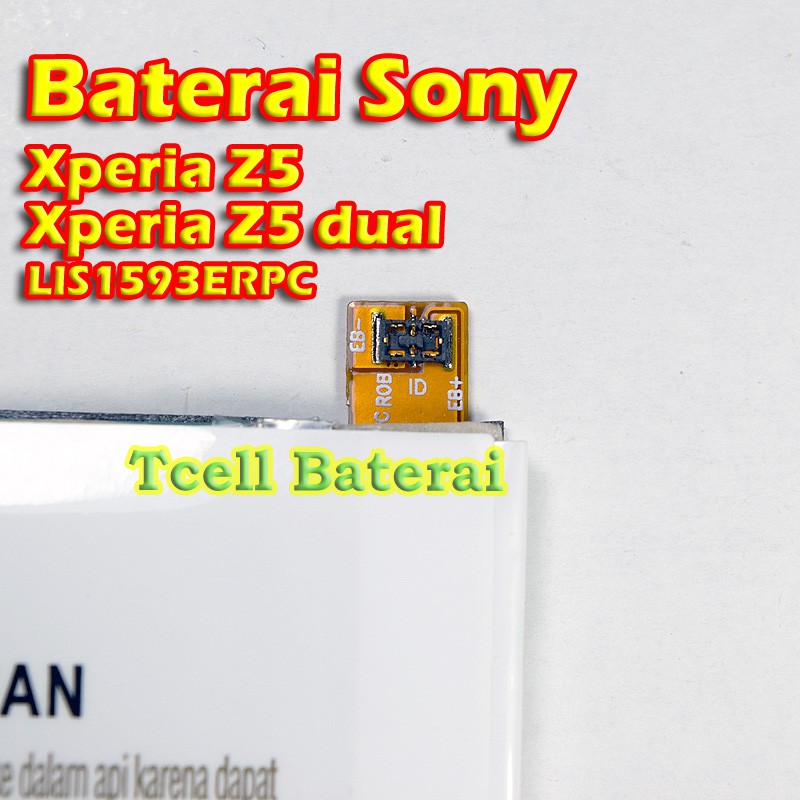 BATRE Baterai Sony Xperia Z5 LIS1593ERPC Rakkipanda E6653 SO-01H SOV32 E6603 501SO ORIGINAL