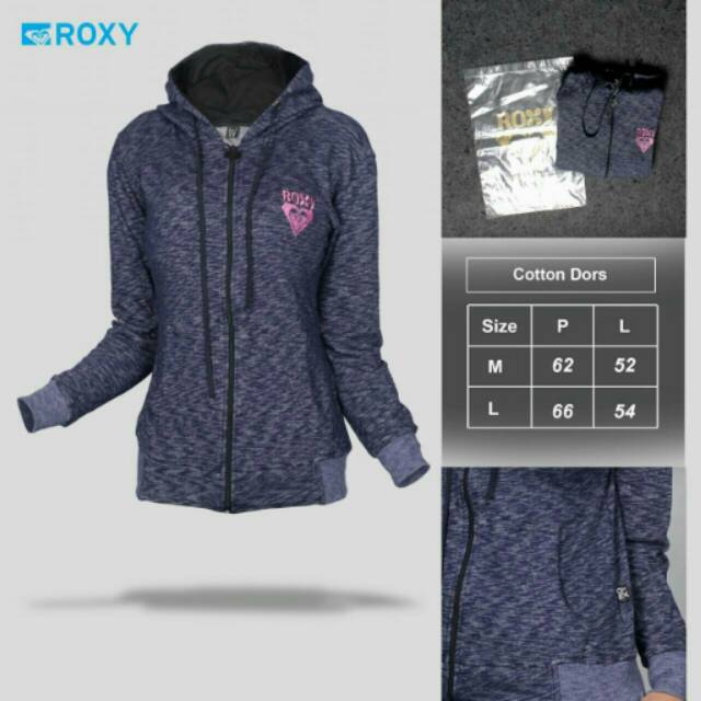 Jaket Roxy Original+ gelang Roxy