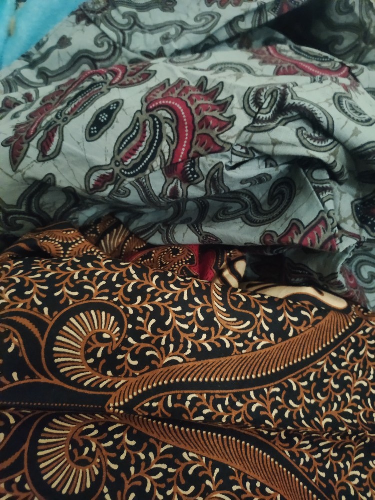 Batik Pria Slim Fit Premium Kemeja Baju Batik Pria Lengan Panjang Slimfit