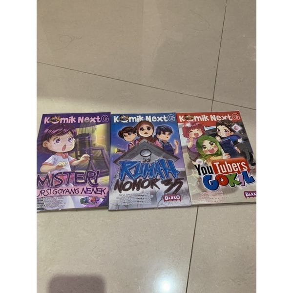 

[Yutuber Gokil, Misteri Kursi Goyang, Rumah Nomor 35] Komik NextG