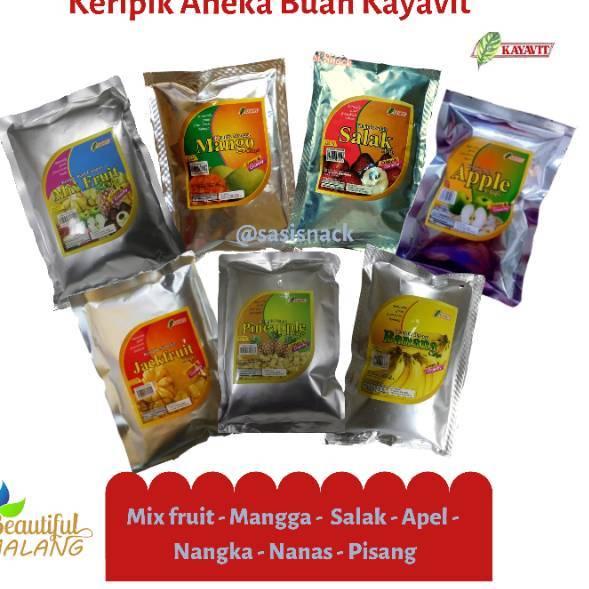 

Harga Spesial--KERIPIK BUAH Kayavit Malang Kualitas Super 80 gr
