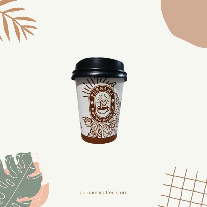 

purnama coffee kopi mix dalam cup (isi 8)