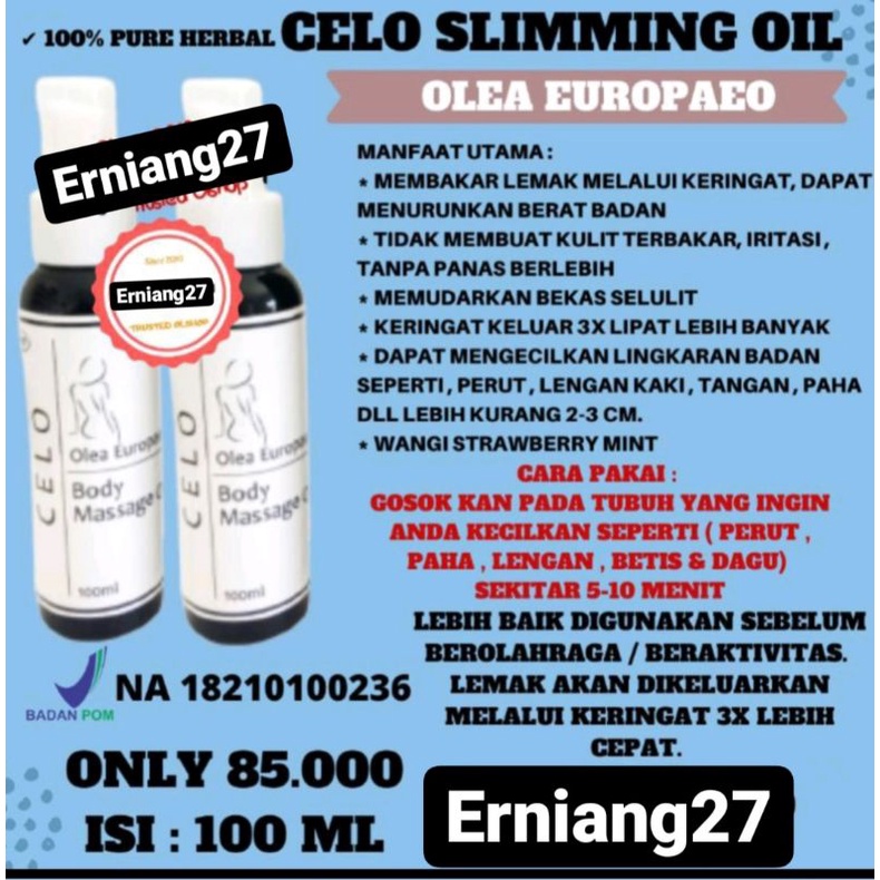 Celo slimming oil