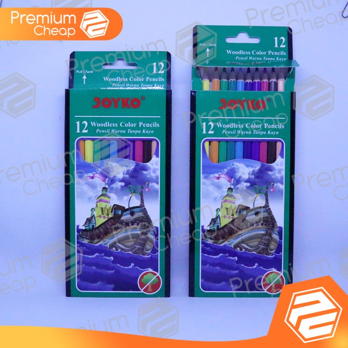 

Menakjubkan Pensil Warna Joyko Cp103 12 Warna Murah (Per Lusin) Murah