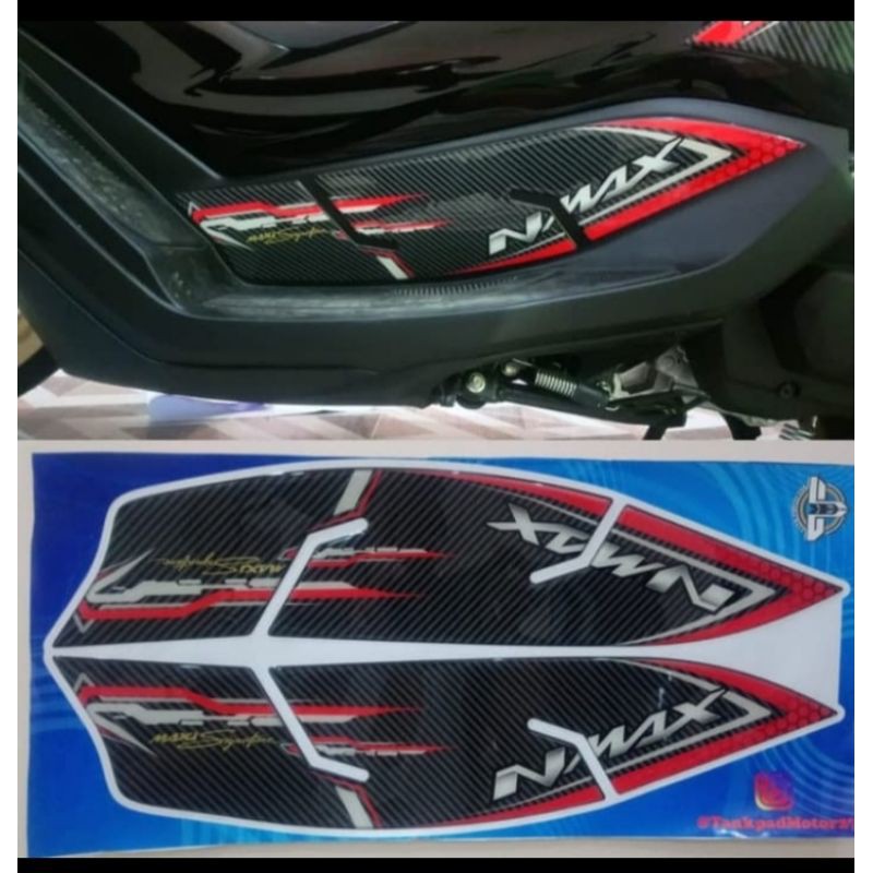 Stiker Sticker Resin Timbul Sidepad New NMax 2020