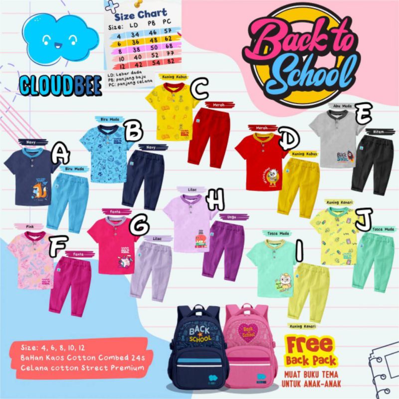 set cloudbee back to school