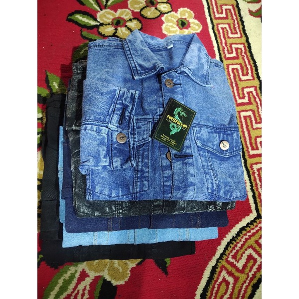 JAKET WANITA OVERISIZE JAKET DENIM JAKET JEANS PEREMPUAN MURAH STANDAR JUMBO