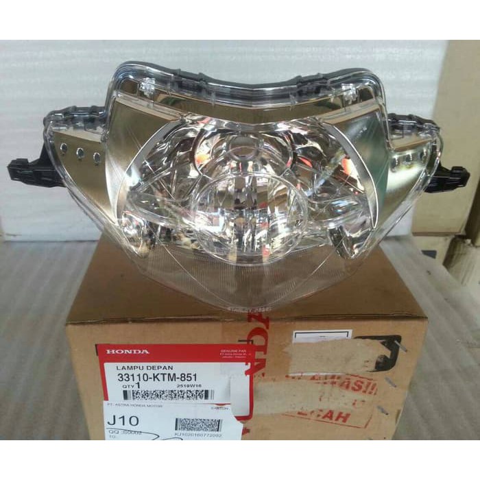 LAMPU DEPAN SUPRA X 125 OLD 33110-KTM -851 ORIGINAL HONDA ASLI