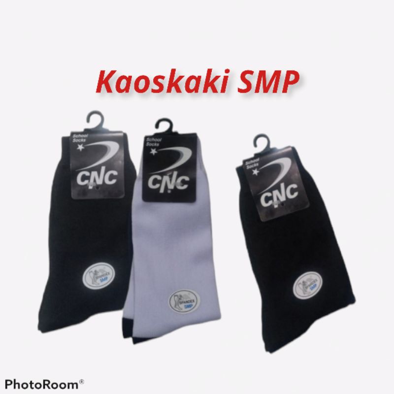 Kaos Kaki Sekolah SMP Putih Hitam Back To School