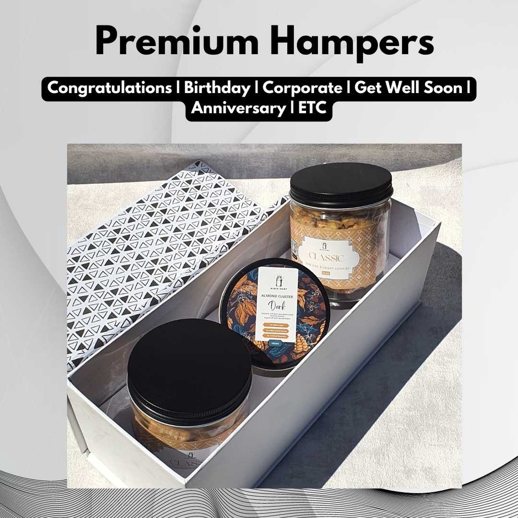 

Premium Hampers 3 Jars - Cookies, Choholate Almond