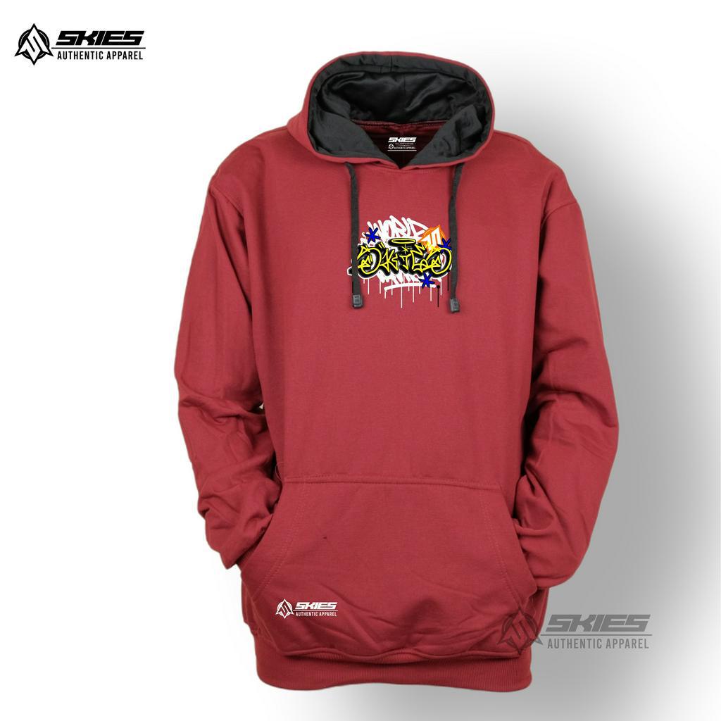 Sweater Hoodie Pria Graffity SKIES Warna kombinasi Hudie Murah Simpel SIZE M L XL XXL Suiter Hodie Jaket hoodie Pria Premium Distro Unisex Cewe Cowo Terlaris bisa COD