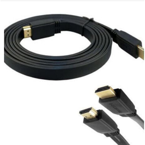 KABEL HDMI TO HDMI 1.5M VERSI 1.4 FLAT KABEL HDMI 1.5M FLAT / JARING HDTV BARU