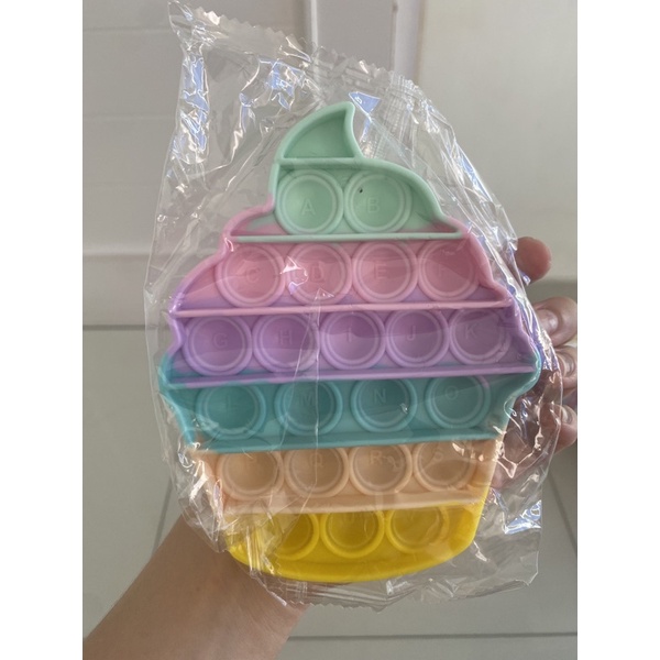 Mainan Pop It TERMURAH / Pop It best seller / Mainan anak-anak-Ice Cream