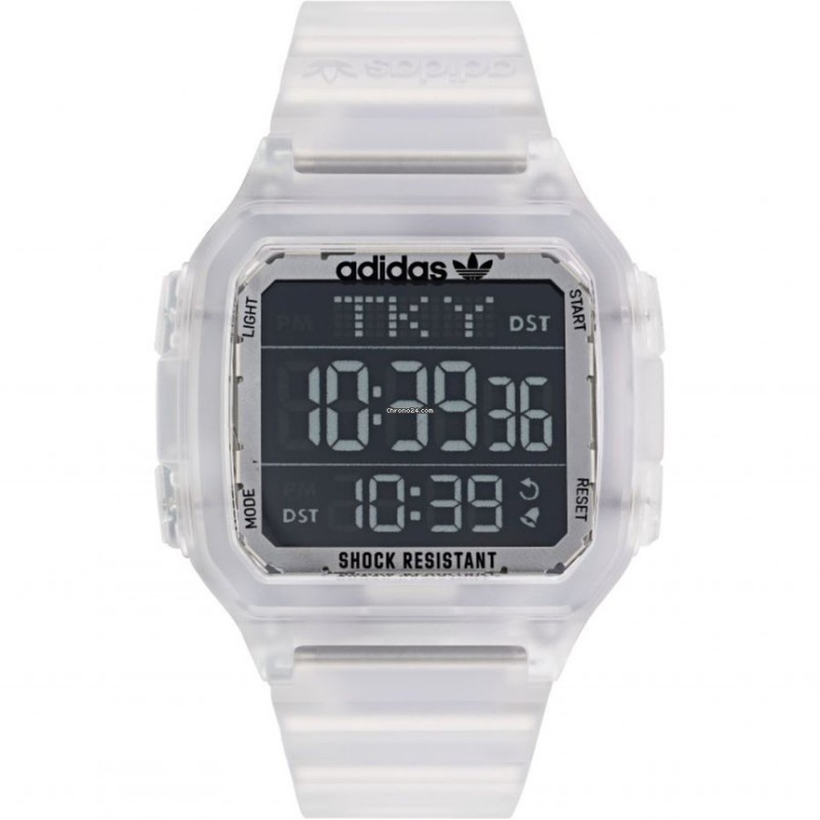 Original 100% Jam Tangan Pria Adidas AOST22049 DIGITAL ONE GMT Garansi Resmi 1 Tahun