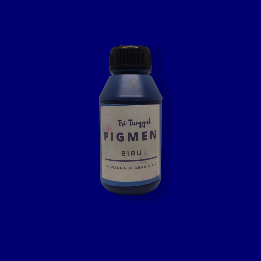 

PIGMEN BLUE 60GR Pewarna Sablon Clay Pigment Color Bundle Stabilo Slime Clay DIY Waterbased Tie Dye Pigment Cat Warna Warni Air Cair Cairan Liquid Cat Paint Painting Kerajinan Prakarya Art Seni Kesenian Perlengkapan Gambar Mewarna Lukis Tri Tunggal Malang