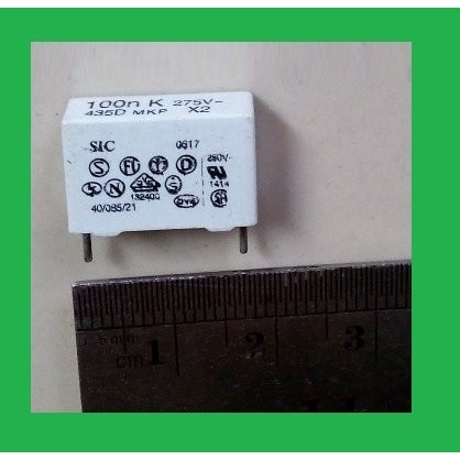 Capacitor MKP 100N 275V