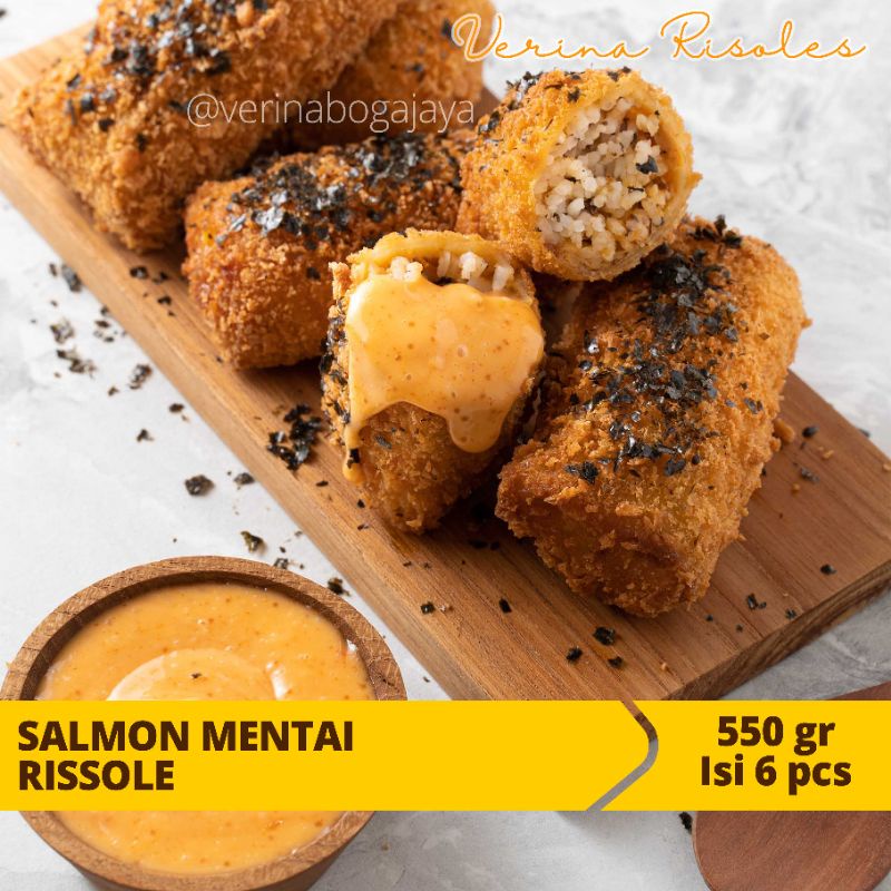 

[Verina Risoles] Salmon Mentai Frozen Isi 6