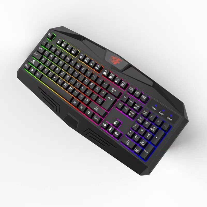 Keyboard Gaming RGB Light FOOMEE VB06 Wired Keyboard RGB Light