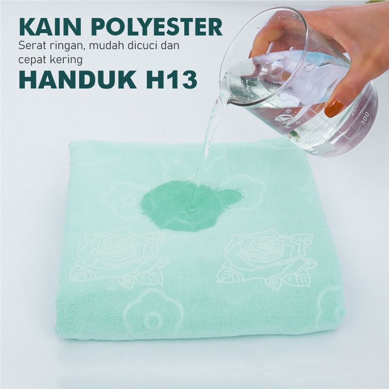 Handuk Mandi Polos Tebal 70 X140cm WD