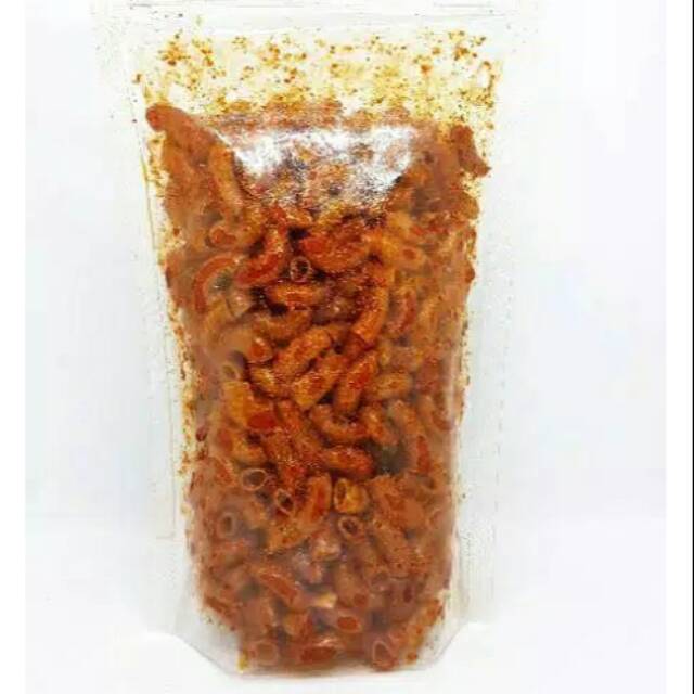 

MAKARONI CIKRUH / MAKRONI CIKRUH PEDAS CEMILAN KERUPUK KERIPIK KERING 250gr