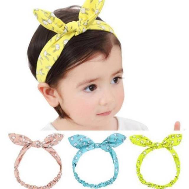 BANDANA BANDO PITA ANAK BAYI BABY HEADBAND HAIRBAND MURAH DISKON