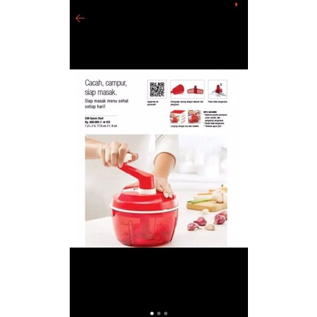 QUICK CHEF TUPPERWARE PEMOTONG BAWANG DLL