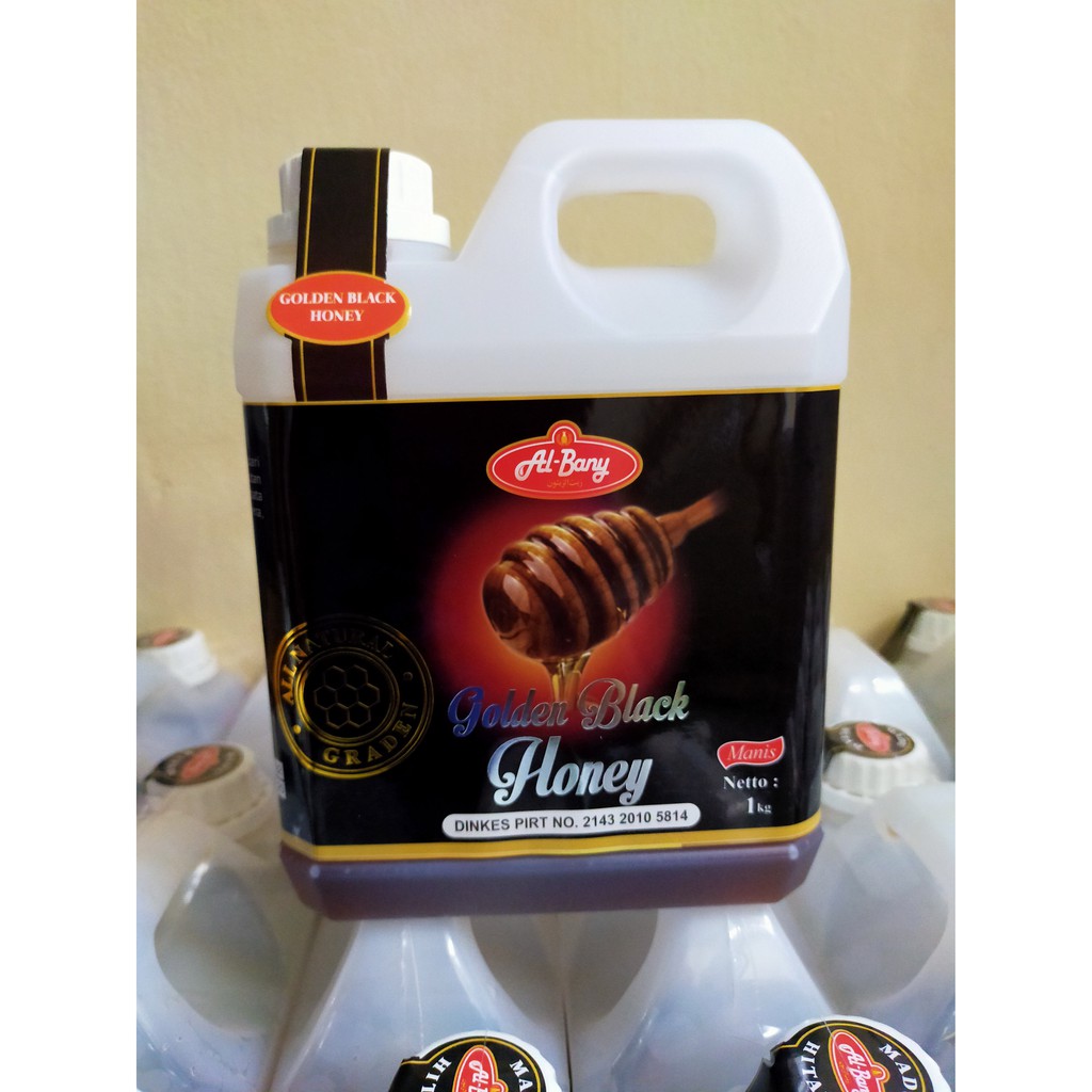 

MADU SUPER HUTAN KALIMANTAN GOLDEN BLACK HONEY NETT @1KG (SUPLEMEN KESEHATAN & MULTIVITAMIN)