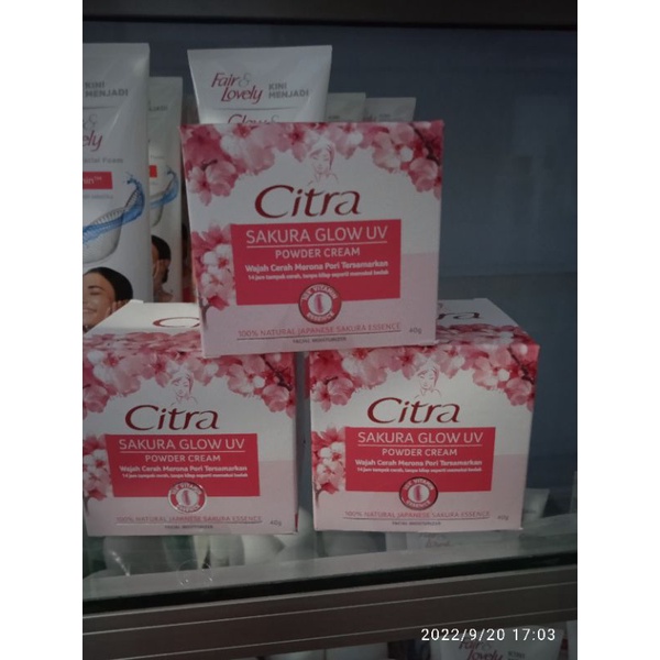 Citra Sakura Glow UV powder Cream