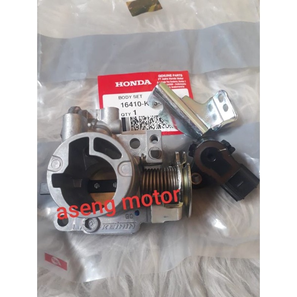 Throttle throotle body Assy Vario 125 lama Old KZR - TB Karburator Injeksi Ori