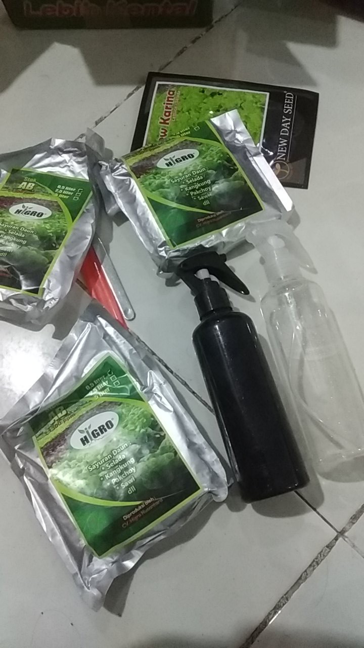 Botol Pet 250 Ml + Tutup Trigger Sprayer