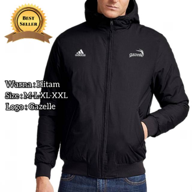 Jaket Parasut Waterproof Adidas Gazelle