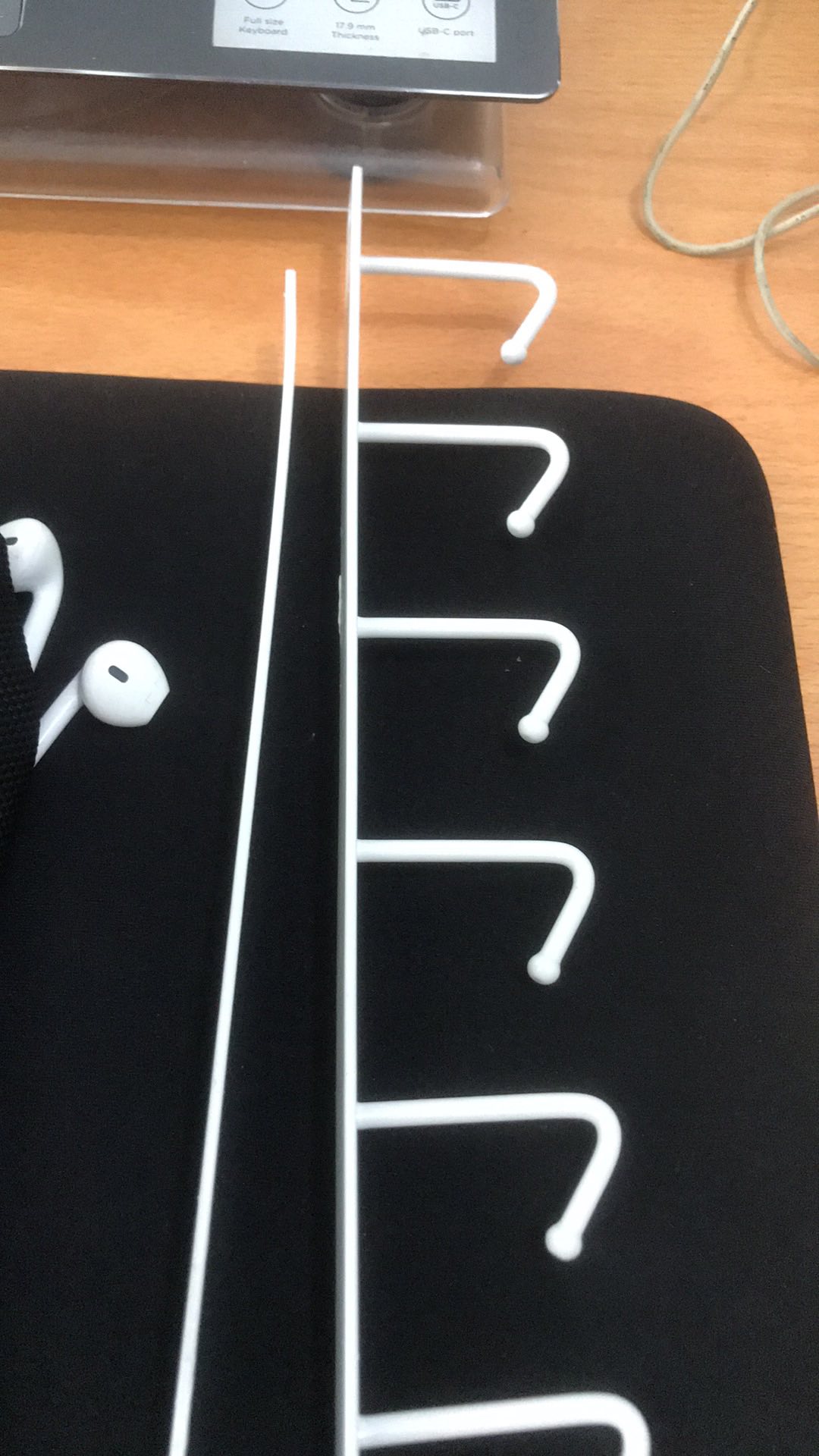 Gantungan Rak Serbaguna 5 Hook Gantung Stainless Dapur Kamar Mandi