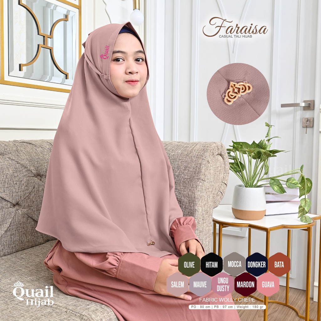 QUAIL HIJAB TALI FARAISA