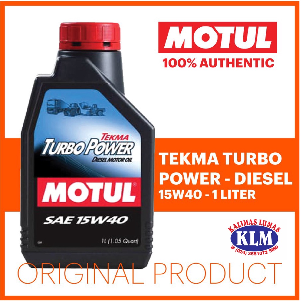 Oli Motul Texma Turbo Power Diesel 15W40 1 liter