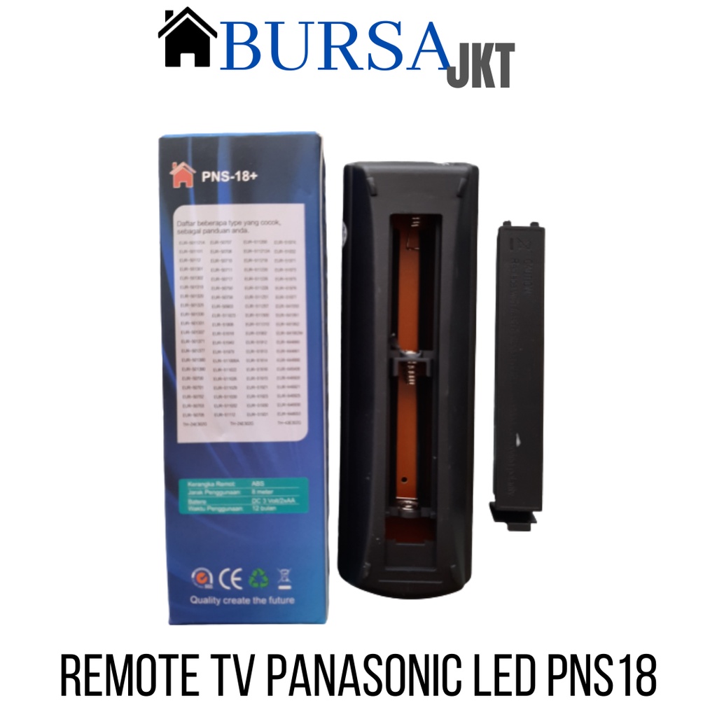 REMOTE TV PNS PANASONI VIERA LED MULTIFUNGSI PNS18