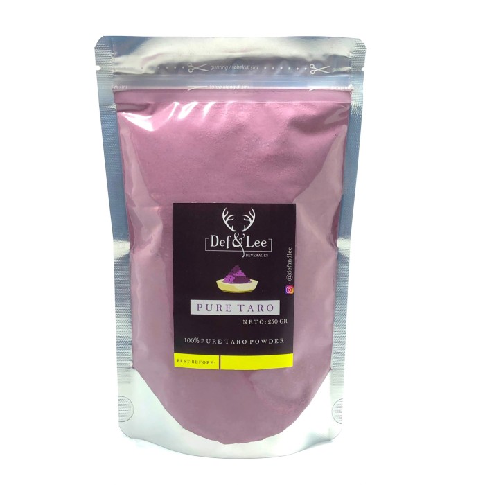 

Super Sale!! Pure Taro Powder 250Gram (Bubuk Ubi Ungu)
