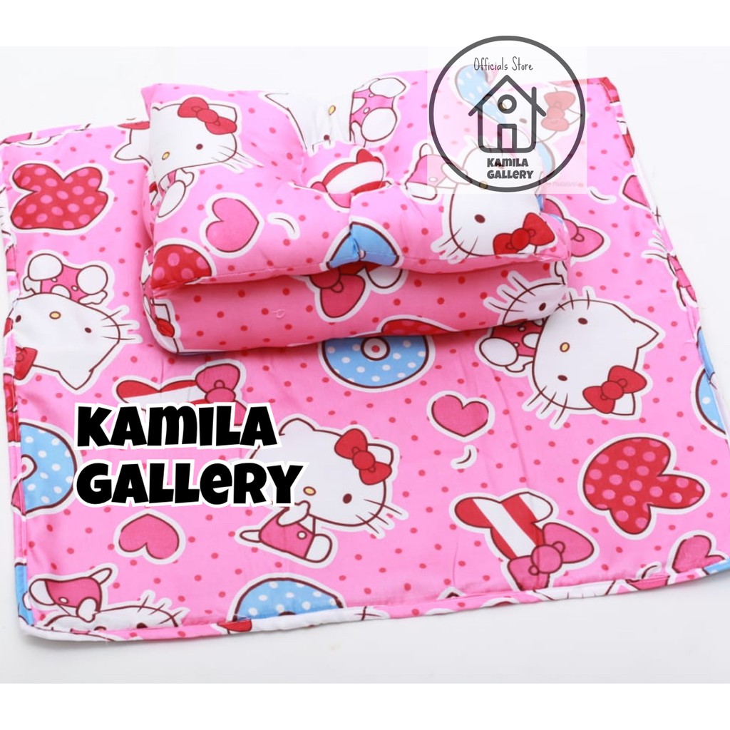 PERLAK SET BAYI/ALAS OMPOL KASUR BAYI/ MATRAS BAYI WATERPROOF motif hello kitty