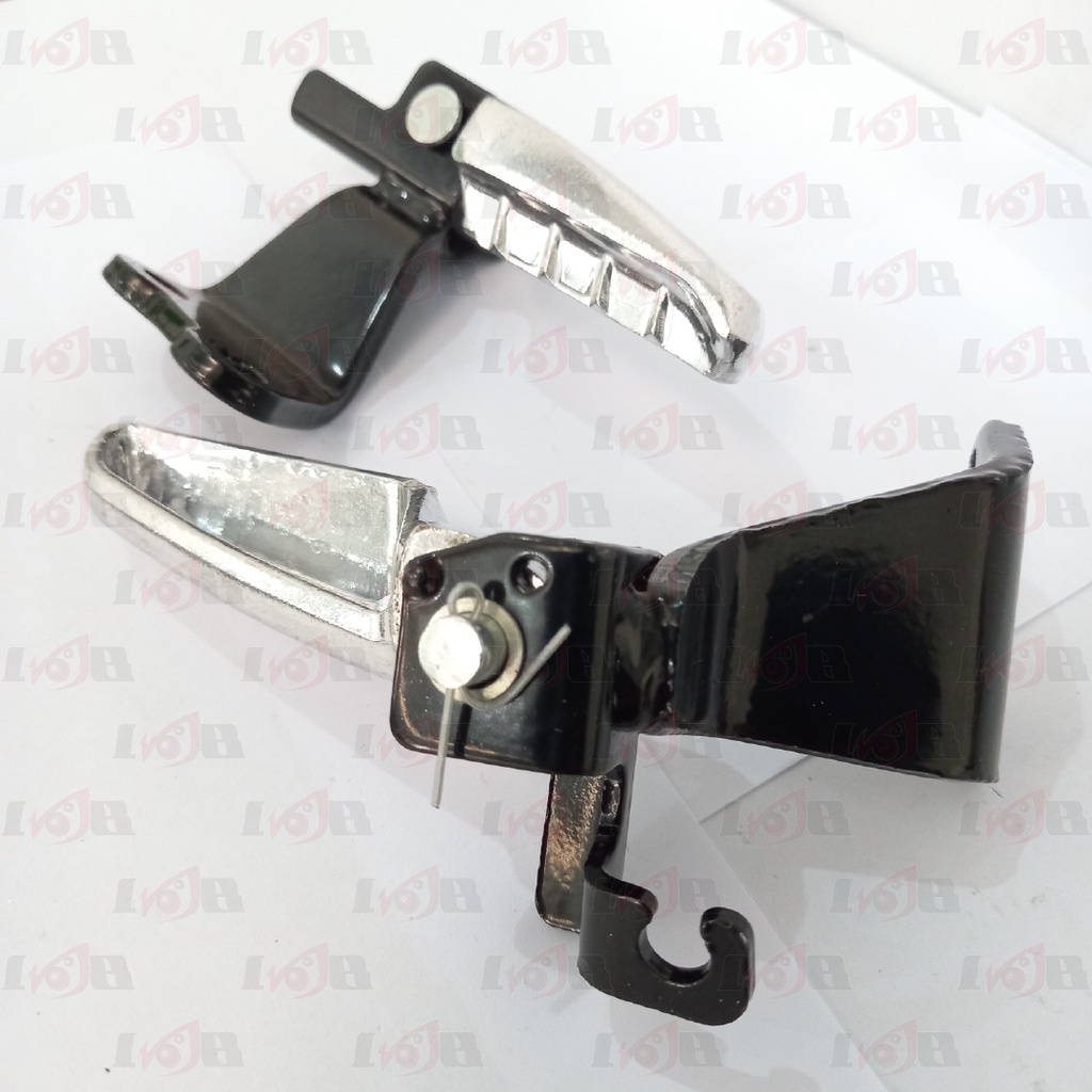 Dudukan Step Footstep Belakang Set Yamaha Mio J GT Sepasang Kiri Kanan Bracket Variasi