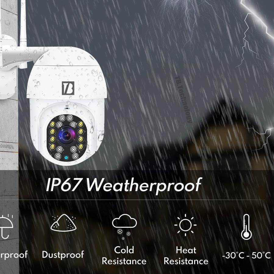 Barang Pilihan.. YOOSEE CCTV outdoor wifi waterproof infrared 1080P IP Camera Wifi/RJ45 LAN CCTV Cam