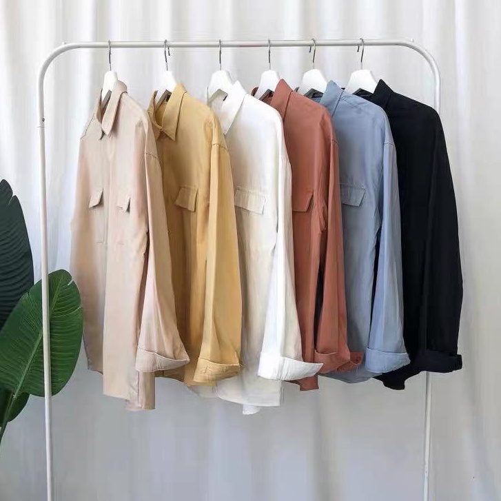 Blouse Rempel Ruffle Korean Style /Atasan Wanita Ladycrush / Shirt
