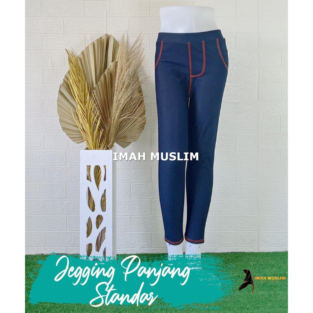 Celana Jegging Jeans Standart/ Celana Panjang Wanita legging Jeans Murah