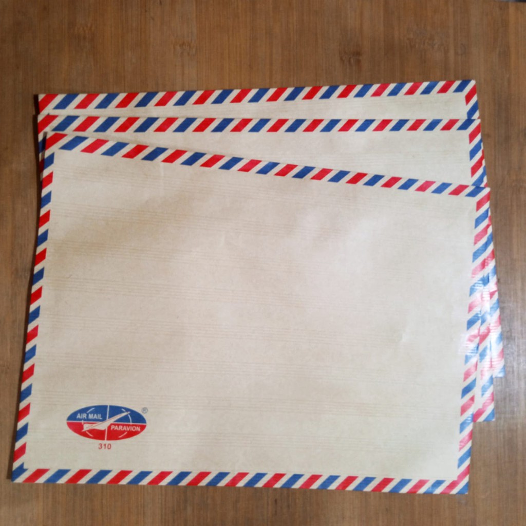 

AMPLOP COKELAT TALI AIRMAIL 310 (1 PCS)