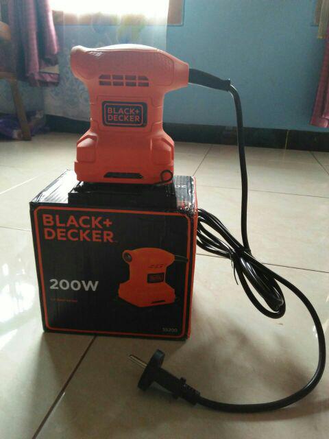 Mesin Amplas / Sander Black & Decker Sander Blackdecker